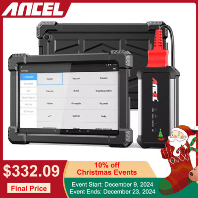 ANCEL X7 OBD2 Scanner Full System Car Diagnostic Tool Bidirectional Code Reader