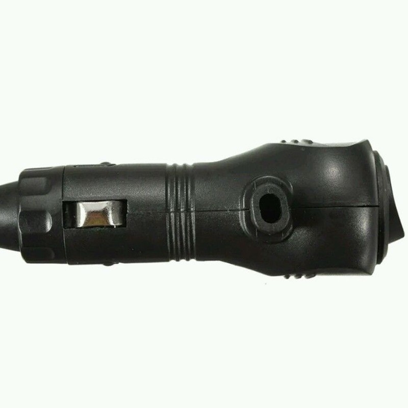 12V 24V Male Car Lighter Socket Plug Connector On Off Switch On/Off