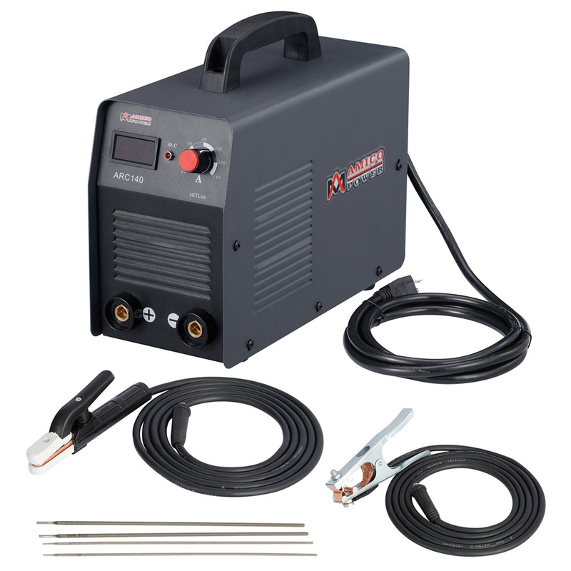 140 Amp Stick Arc MMA Welder IGBT Inverter DC Welding Machine Metal Works