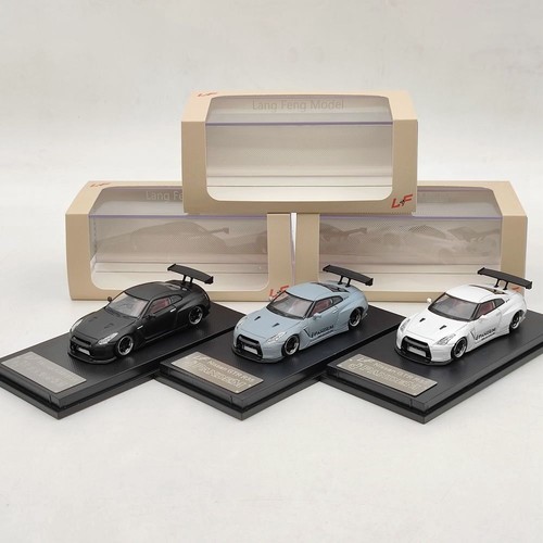 LF 1/64 R35 PANDEM Limited Diecast Toys Car Models Collection