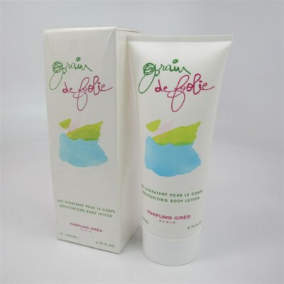 Grain de Folie by PARFUMS GRES 200 ml/ 6.8 oz Perfumed Body Lotion NIB