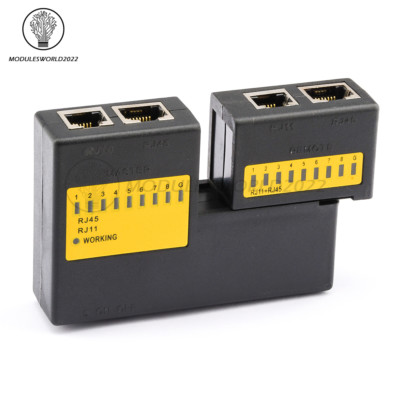 Mini Network Ethernet Tester LAN Cable Test Wire Test Tool Cat5 RJ11 RJ45 Tester