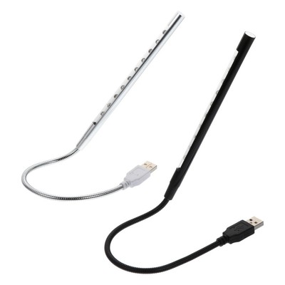 2 PCS Usb Light Laptop Usb Reading Lamp Usb Reading Light Studying Table Lamp