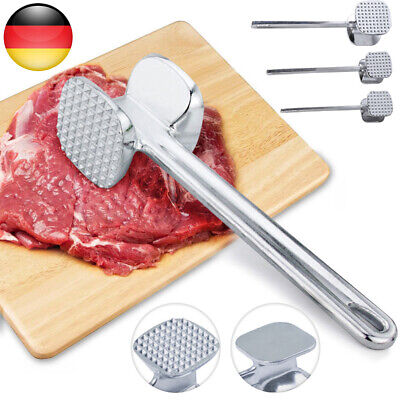 Fleischklopfer Fleischhammer Metall Schnitzelklopfer Steakhammer Küchenhelfer	