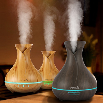 Easehold Humidifier Ultrasonic Air Aromatherapy Essential Oil Diffuser 400mlUS