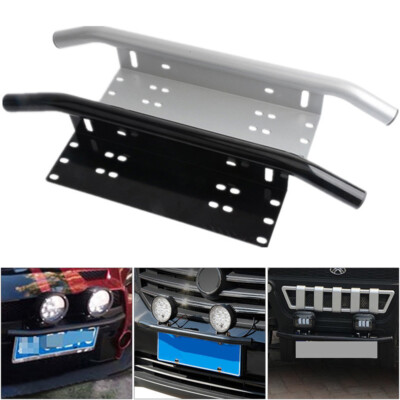 license plate bull bar