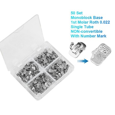 Enhance Your Smile with 200pcs Dental Buccal Tubes for First Molar Alignment