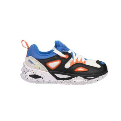 Черные кроссовки для мальчиков Puma Trc Blaze Glxy2 на шнуровке, повседневная обувь 38600302