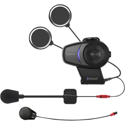 SENA 10S Dual Bluetooth Headset/Intercom for Scooter/Motorcycle Helmets 10S-01D
