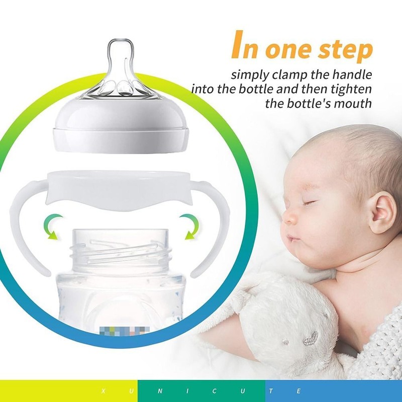 Baby Bottle Handles for Philips Avent Natural Baby Bottles, 