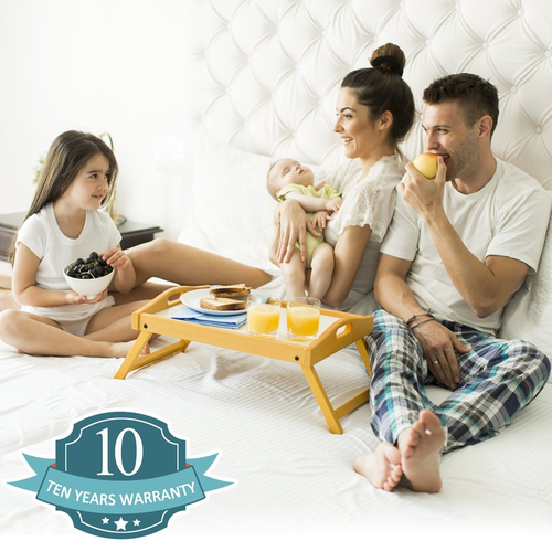 Mattress Cover Hypoallergenic Waterproof Pad Breathable Bug Proof Bed Protector