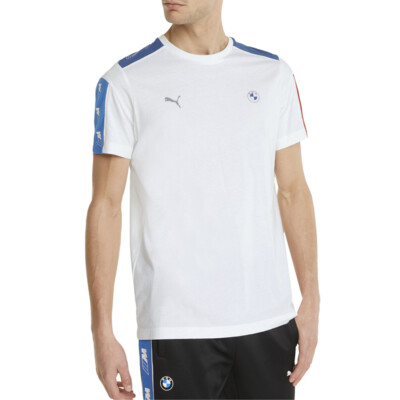 Puma Bmw Mms T7 Graphic Crew Neck Short Sleeve T-Shirt Mens Size XXL  Casual Top