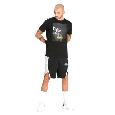 

Puma Qualifier Graphic Crew Neck Футболка с коротким рукавом Мужская черная спортивная повседневная, Черный, Puma Qualifier Graphic Crew Neck Short Sleeve T-Shirt