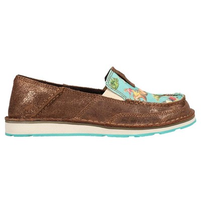 

Ariat Cruiser Copper Moccasins Womens Brown, Multi Flat Flats Casual 10040357, Ariat Cruiser Copper Moccasins