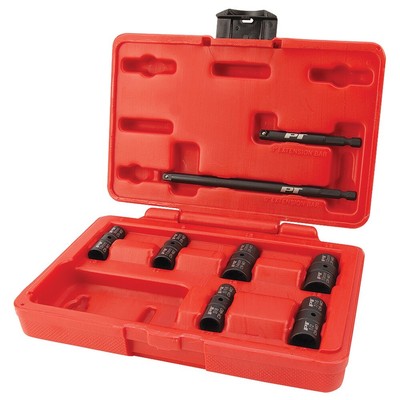 Performance Tool 8-Pc 1/4'' Dr Flip Socket Set #WL-M799