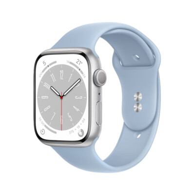 Silicone Sport Band Strap for Apple Watch Series 9 8 7 6 5 4 SE 40/44/41/45/49mm