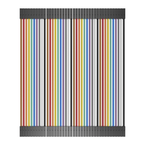 40PCS Dupont Wire Jumper Cables 10cm Female To Female 1P-1P For Arduino