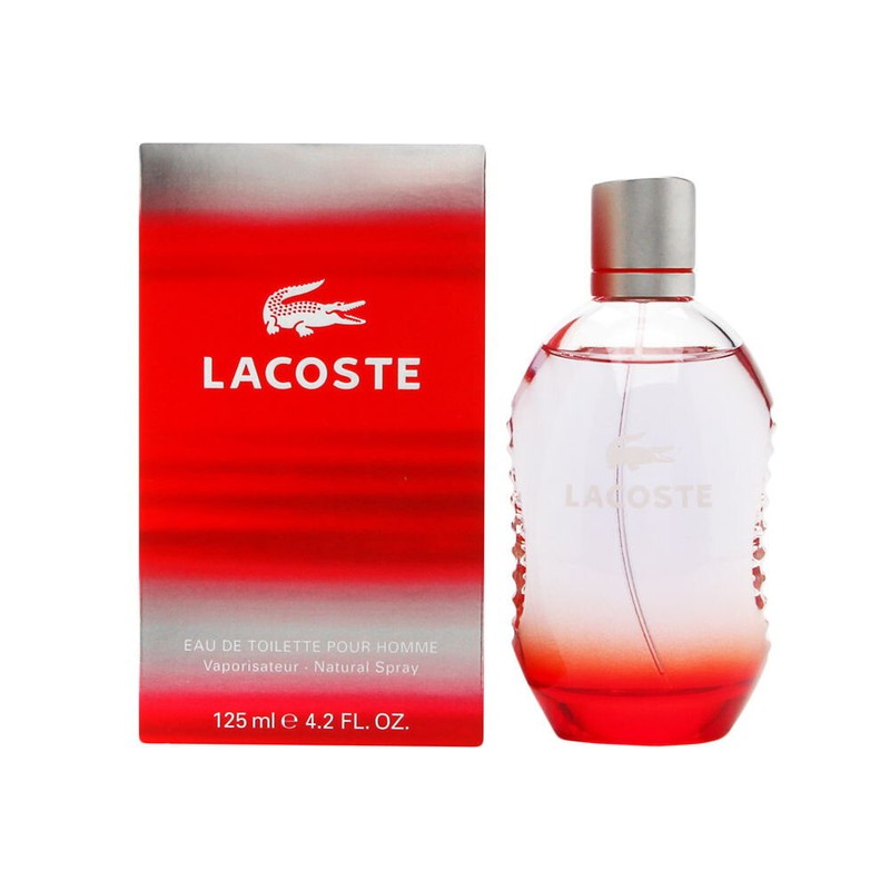 lacoste cologne red
