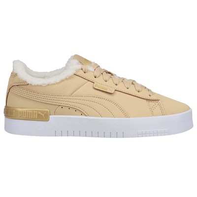 

Женские бежевые кроссовки Puma Jada Teddy Lace Up Повседневная обувь 382703-02, Бежевый, Puma Jada Teddy Lace Up