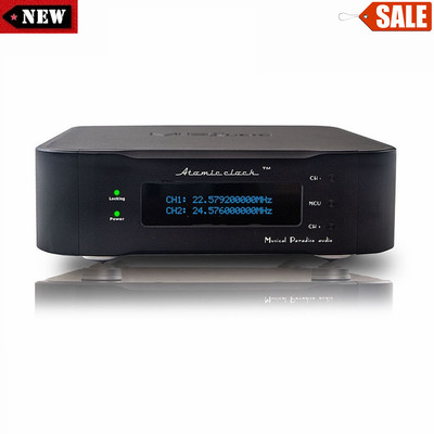 MP Audio MV83 Audio Atomic Clock OCXO (22.5792MHZ/24.576MHZ) with OLED Screen 