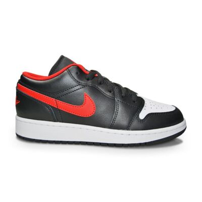 

Кроссовки Nike Air Jordan 1 Low (GS) для юниоров — 553560 063 — черный, огненно-красный, белый, 553560 063