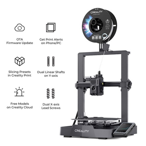 Creality Ender 3 V3 KE 3D Printer CR Touch Auto Leveling - Upgraded Design