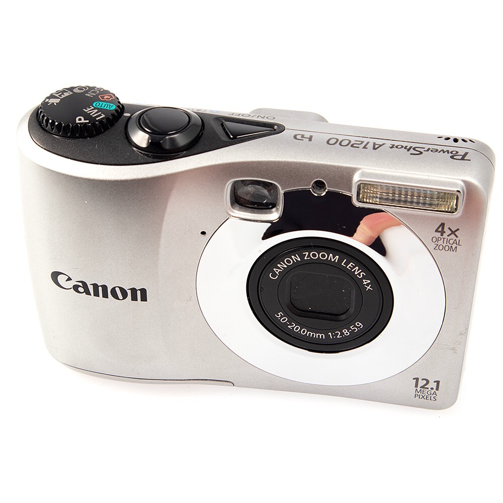 CANON PowerShot A1200 HD Digital Camera - 12.1 / 4x / HD