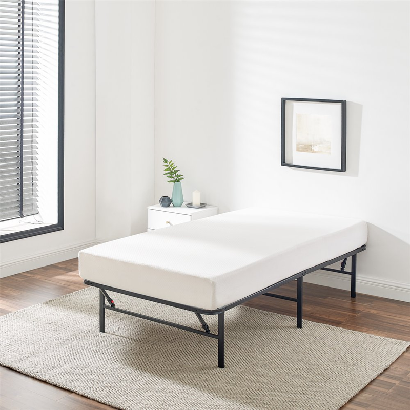 BED FRAMES 14" High Profile Foldable Steel Twin, Full, Queen, King, Cal King