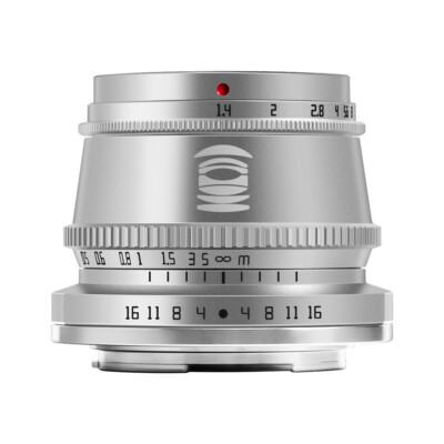 TTArtisans 35mm F1.4 APS-C Lens for Sony E mount a5000 a5500 a6000 a6300 Silver
