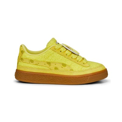 

Puma Sponge X Suede Slip On Youth Boys Yellow Sneakers Повседневная обувь 39211401, Желтый, Puma Sponge X Suede Slip On Youth