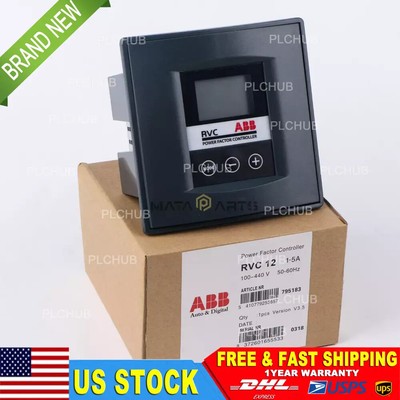 1PC ABB RVC-12 Power Factor Controller New Expeidted Shipping