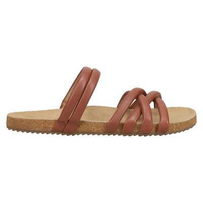 

Женские коричневые повседневные сандалии COCONUTS by Matisse Zurie Slide ZURIE-184, Коричневый, COCONUTS by Matisse Zurie Slide