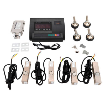 6 Digits LED Display Weighing Controller Load Cell Indicator Stainless Steel