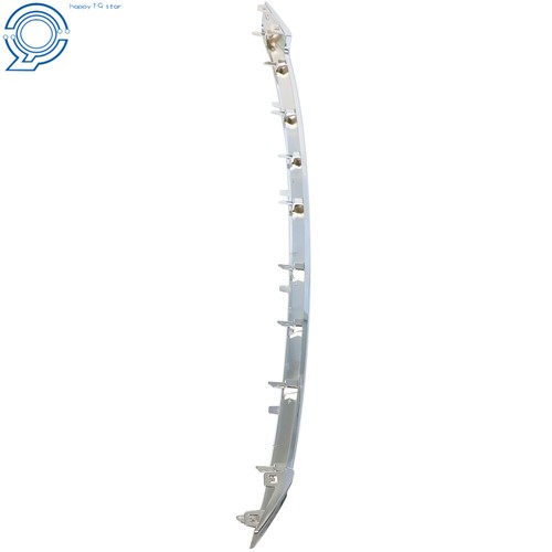 For 2020 2021 2022 Ford  F-250 F-350 Lariat Chrome Grill Satin Aluminum & Black