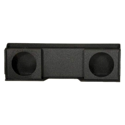 QPower QBOMB Dual 10  Underseat Subwoofer Enclosure Box for GMC Chevy Xcab