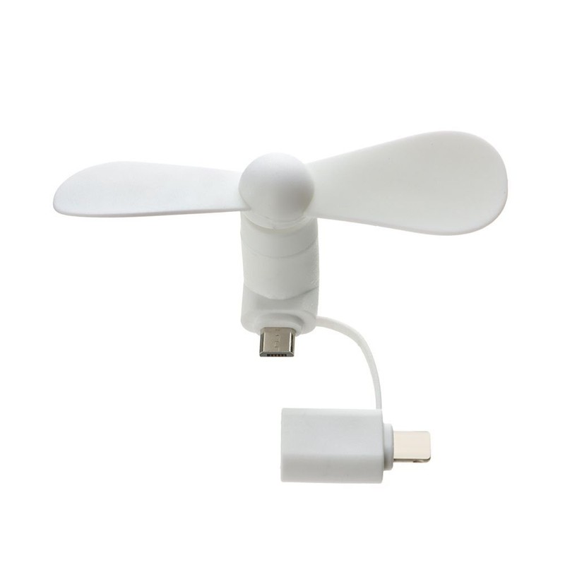 iPad For Android For IPhone 2in1 Phone Fan Portable Mini Mobile Phone Cooler