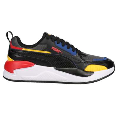 Мужские черные кроссовки Puma XRay 2 Square Lace Up Повседневная обувь 373108-50