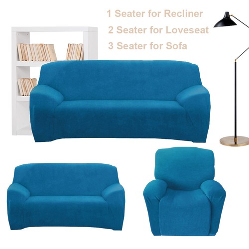 Removable Recliner Loveseat Lounge Couch Cover 123 Seater Sofa
