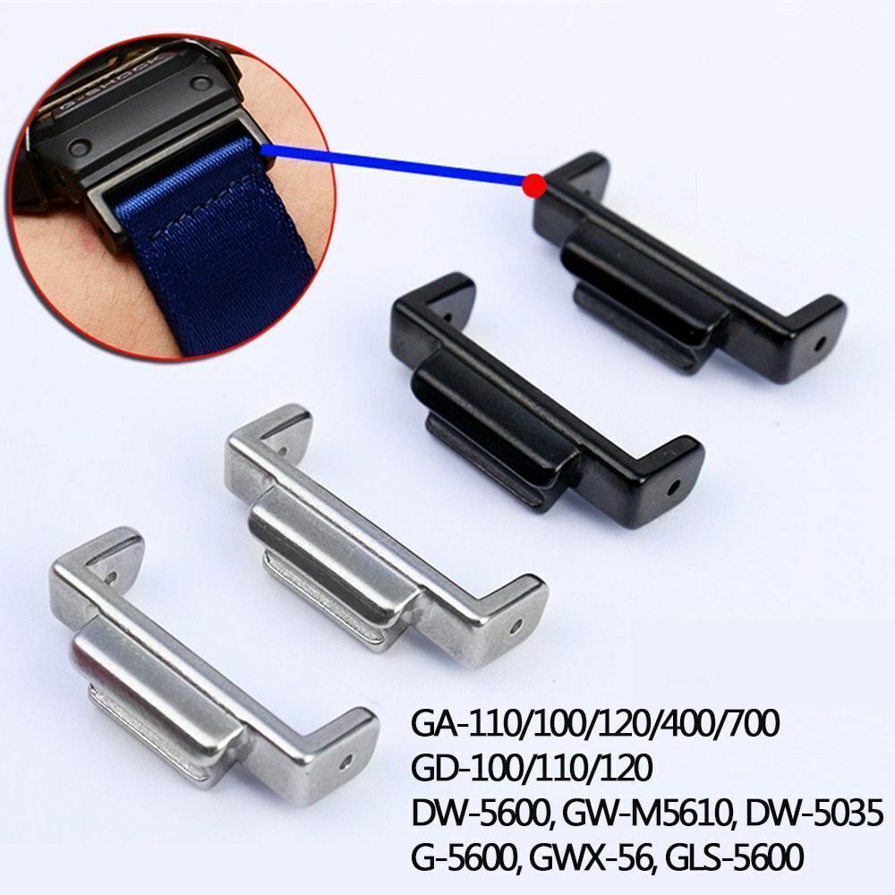 16 to 22mm kit For Casio GShock DW5600 GWM5610 DW6900 GW6900 Metal Band  Adapter