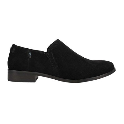 

TOMS Shaye Низкие ботильоны без шнуровки с круглым носком. Женские повседневные ботинки, размер 9 B, 10014595T, Черный, TOMS Shaye Low Slip On Round Toe Booties