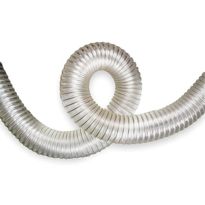 HI-TECH DURAVENT 0630-0400-0501 Ducting Hose,4'' IDx25 ft. L,Polyurethane 3WB23