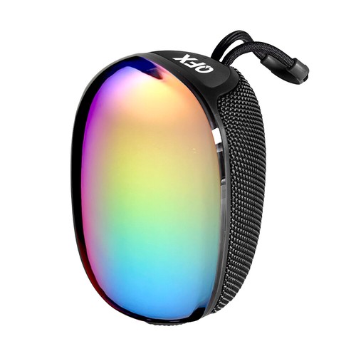 FX BT-31 Portable Bluetooth Speaker +TWS +USB/TF/FM +Multi-Color LED Mood Lights