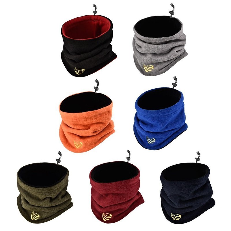 Fleece Neck Gaiter Cold-proof Collar Ski Tube Scarf Half Face Mask