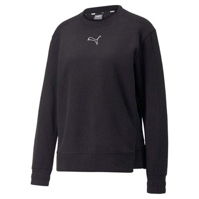 

Puma Her Winterized Толстовка с круглым вырезом женская черная 84983701, Черный