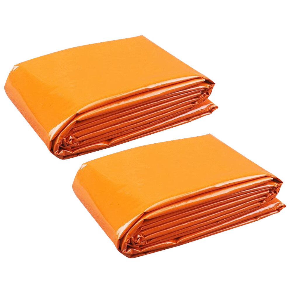 Outdoor Survival Rescue Emergency Silver and Gold Blanket