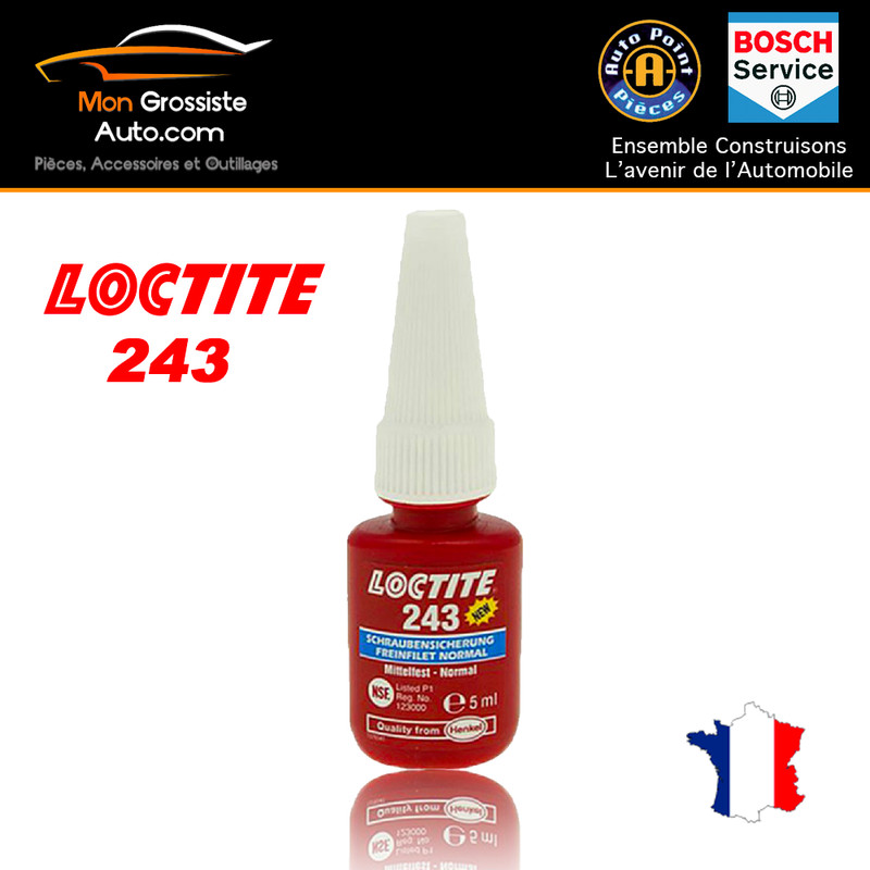 Loctite 243 Frein Filet Moyen 5ml Gamme Pro RÃ©F. 1370535