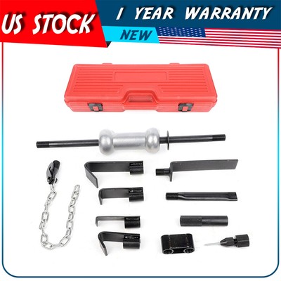 13pc Dent Puller w/Slide Hammer 10LBS Auto Body Truck Repair Repair Tool Kit
