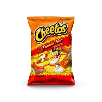 2 x CHEETOS Flamin Hot Crunchy 226g USA IMPORT BB: 31/07/26