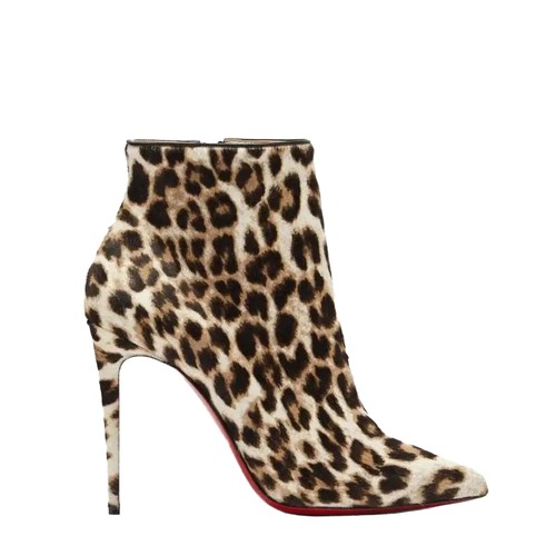 Christian Louboutin Morgan Fluer Crystal Velvet Tall Boots W  display picture 1