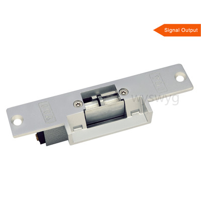 Electric Strike Lock for wood Metal Door Fail Secure With Signal Output / Status